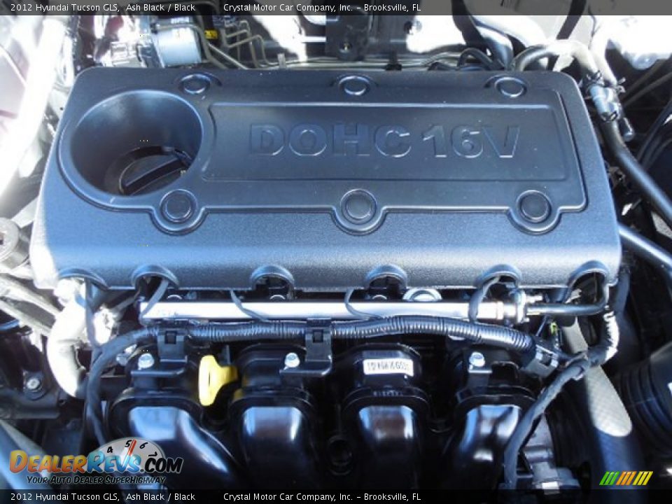 2012 Hyundai Tucson GLS Ash Black / Black Photo #17