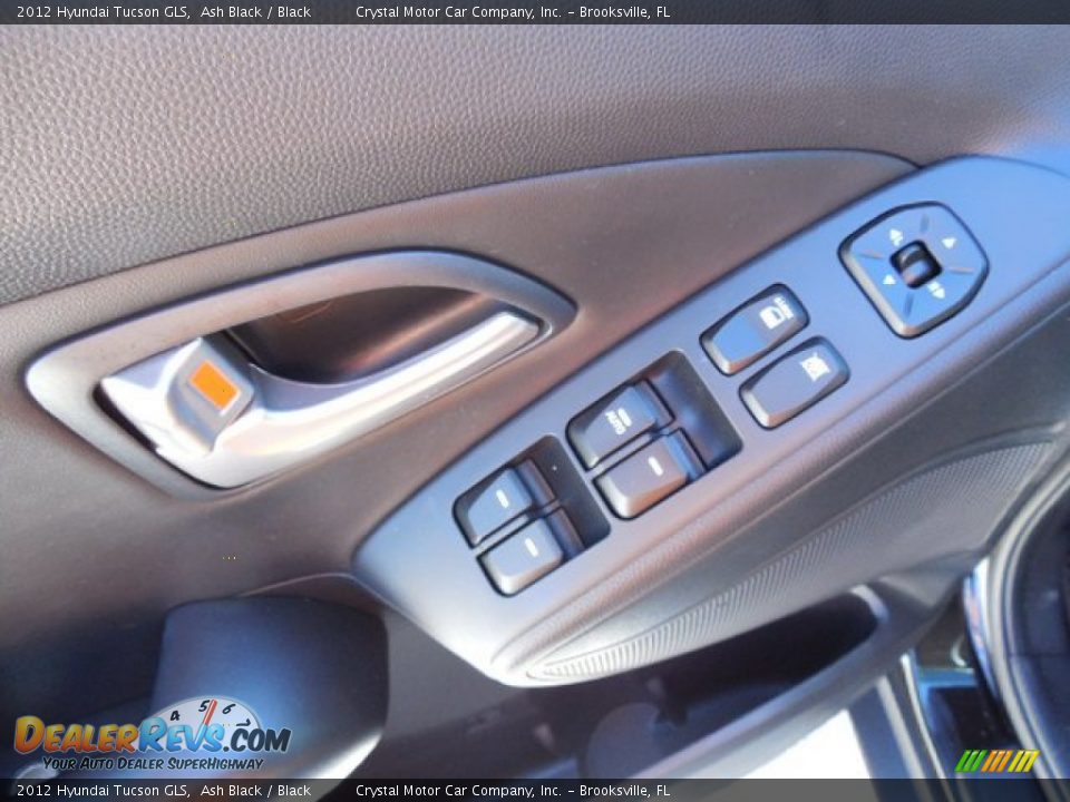 2012 Hyundai Tucson GLS Ash Black / Black Photo #18