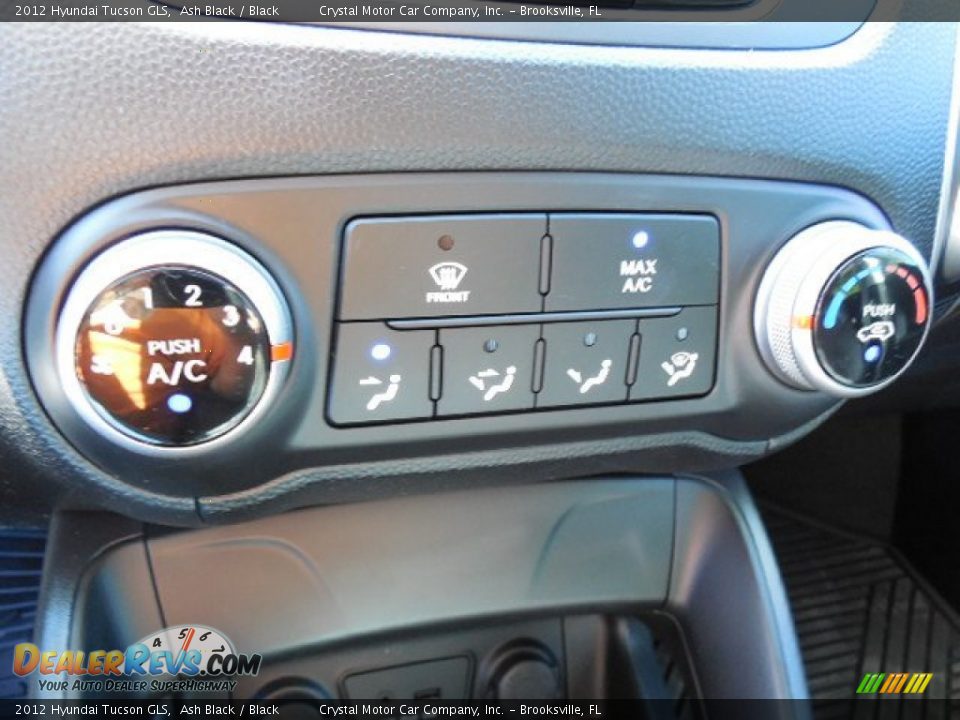 2012 Hyundai Tucson GLS Ash Black / Black Photo #21