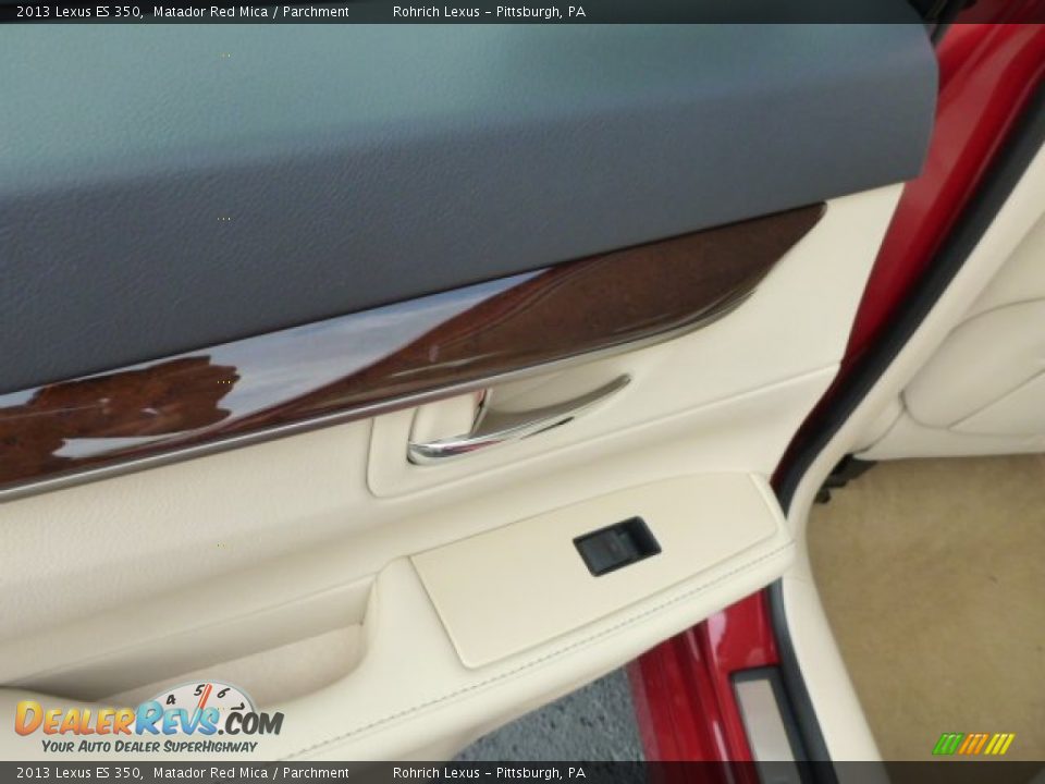 2013 Lexus ES 350 Matador Red Mica / Parchment Photo #13