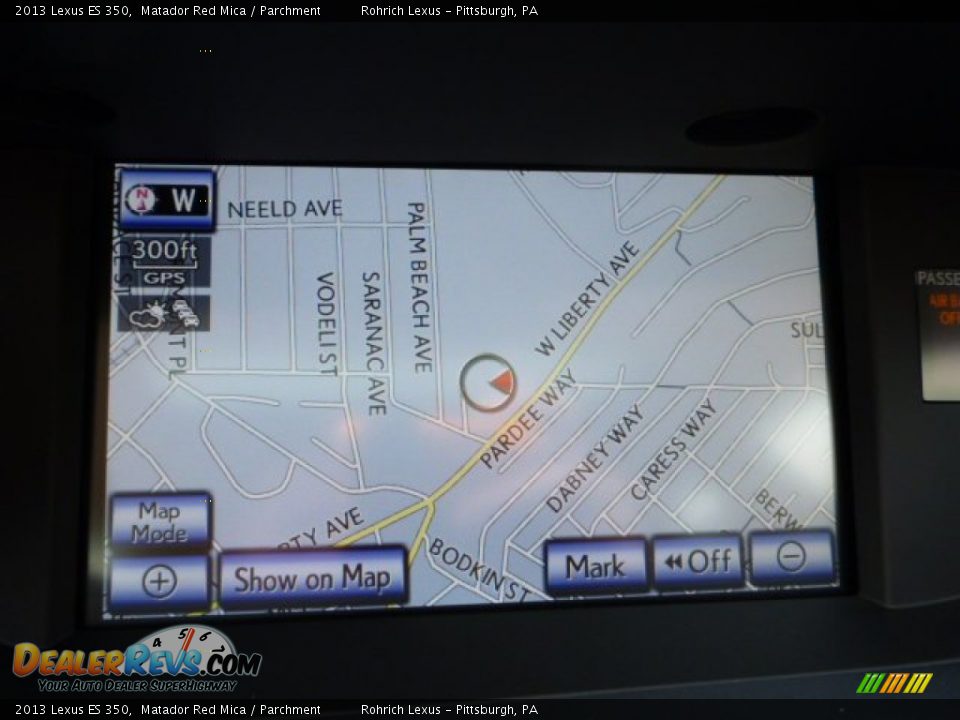 2013 Lexus ES 350 Matador Red Mica / Parchment Photo #16