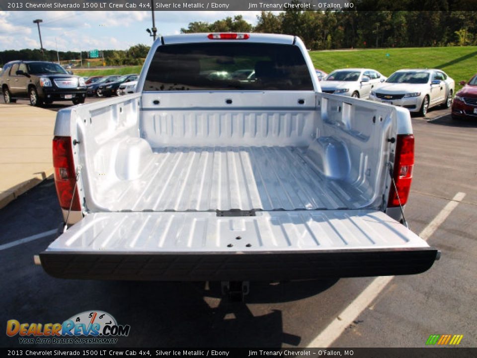 2013 Chevrolet Silverado 1500 LT Crew Cab 4x4 Silver Ice Metallic / Ebony Photo #5