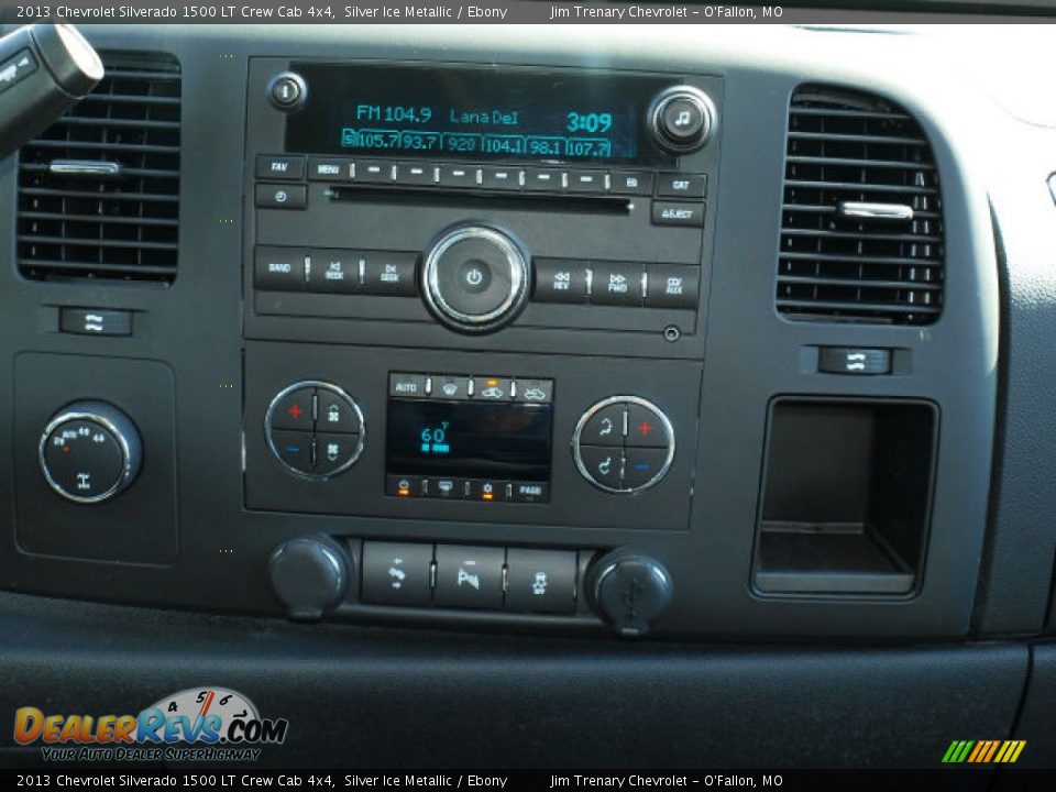 2013 Chevrolet Silverado 1500 LT Crew Cab 4x4 Silver Ice Metallic / Ebony Photo #12