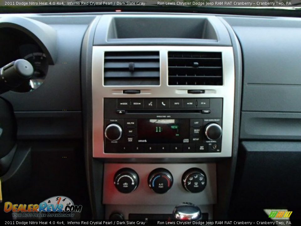 2011 Dodge Nitro Heat 4.0 4x4 Inferno Red Crystal Pearl / Dark Slate Gray Photo #15
