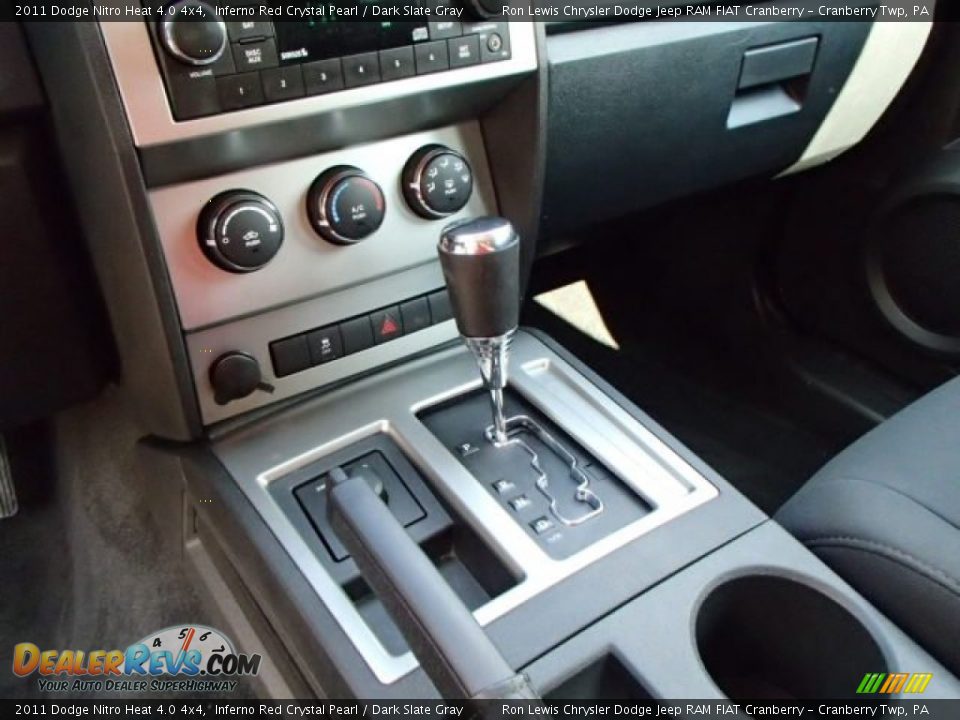 2011 Dodge Nitro Heat 4.0 4x4 Inferno Red Crystal Pearl / Dark Slate Gray Photo #16