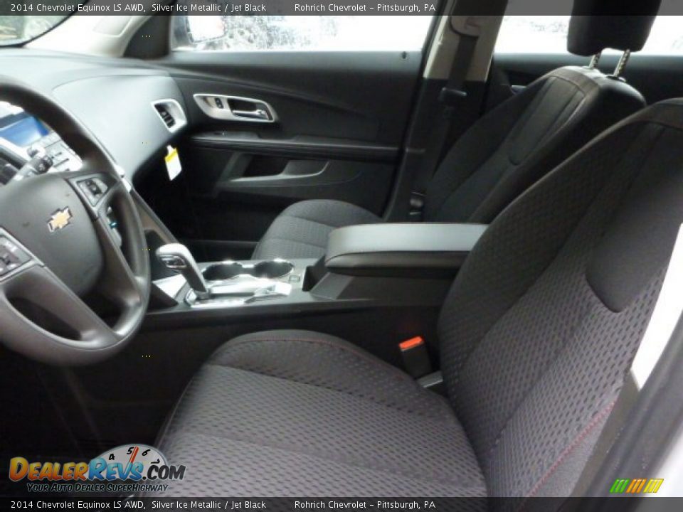 2014 Chevrolet Equinox LS AWD Silver Ice Metallic / Jet Black Photo #10