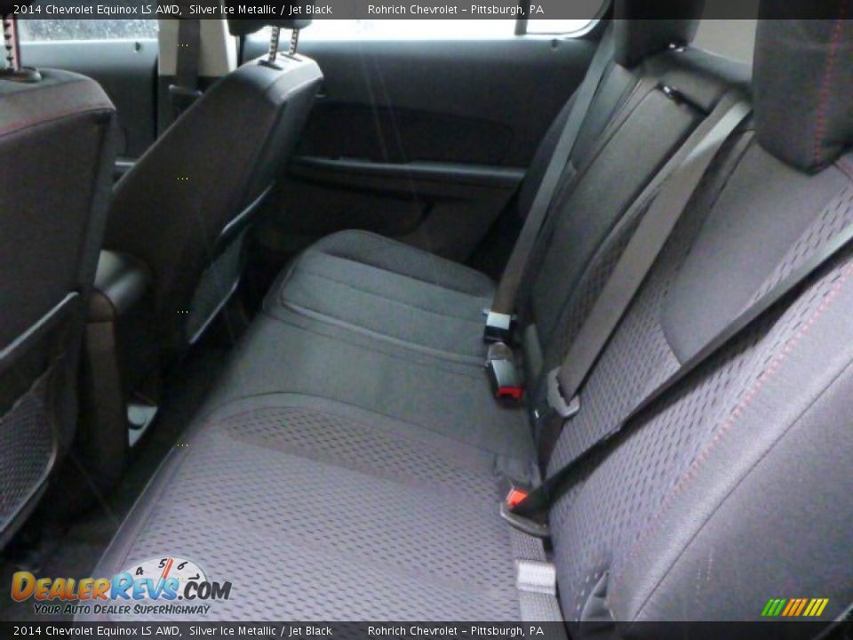 2014 Chevrolet Equinox LS AWD Silver Ice Metallic / Jet Black Photo #11