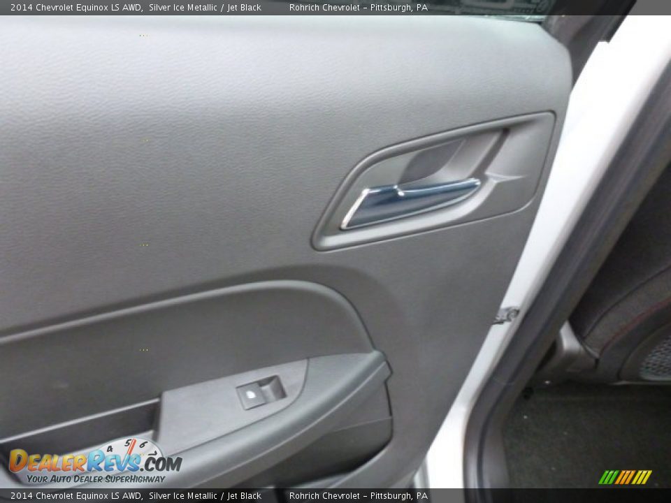 2014 Chevrolet Equinox LS AWD Silver Ice Metallic / Jet Black Photo #13