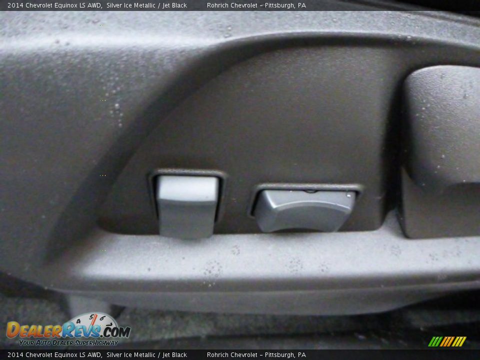 2014 Chevrolet Equinox LS AWD Silver Ice Metallic / Jet Black Photo #15