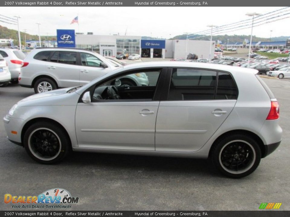 Reflex Silver Metallic 2007 Volkswagen Rabbit 4 Door Photo #6