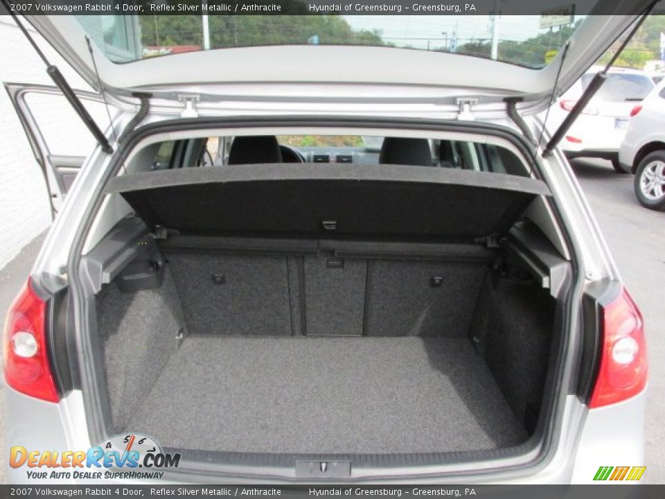 2007 Volkswagen Rabbit 4 Door Reflex Silver Metallic / Anthracite Photo #21