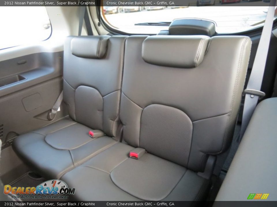 2012 Nissan Pathfinder Silver Super Black / Graphite Photo #13