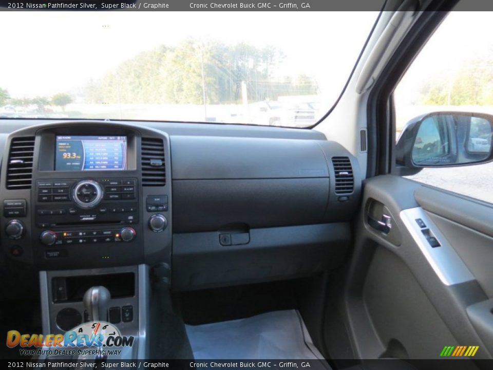 2012 Nissan Pathfinder Silver Super Black / Graphite Photo #19