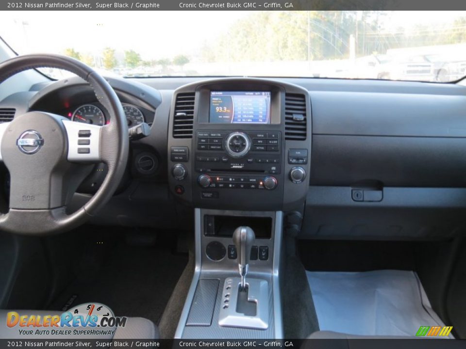 2012 Nissan Pathfinder Silver Super Black / Graphite Photo #20