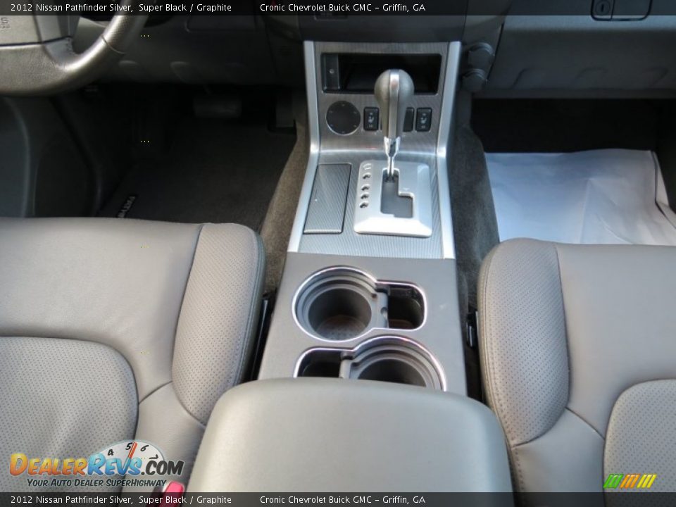 2012 Nissan Pathfinder Silver Super Black / Graphite Photo #21
