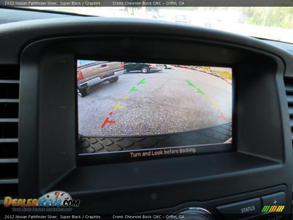 2012 Nissan Pathfinder Silver Super Black / Graphite Photo #25