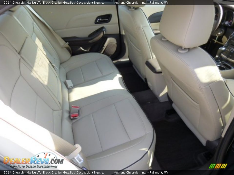 Rear Seat of 2014 Chevrolet Malibu LT Photo #11