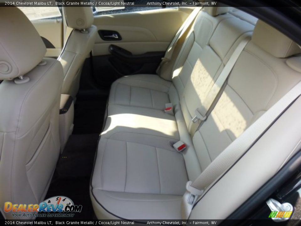 Rear Seat of 2014 Chevrolet Malibu LT Photo #12