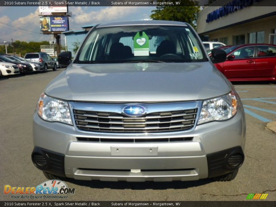 2010 Subaru Forester 2.5 X Spark Silver Metallic / Black Photo #2