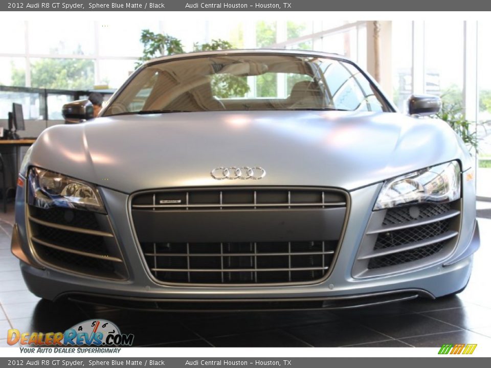 Sphere Blue Matte 2012 Audi R8 GT Spyder Photo #4
