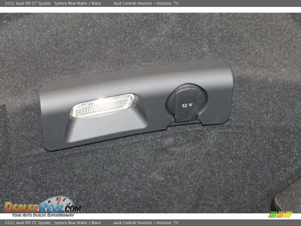 2012 Audi R8 GT Spyder Sphere Blue Matte / Black Photo #36