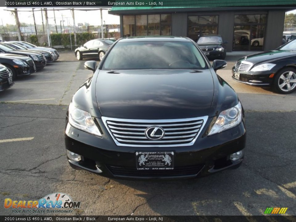 2010 Lexus LS 460 L AWD Obsidian Black / Black Photo #7