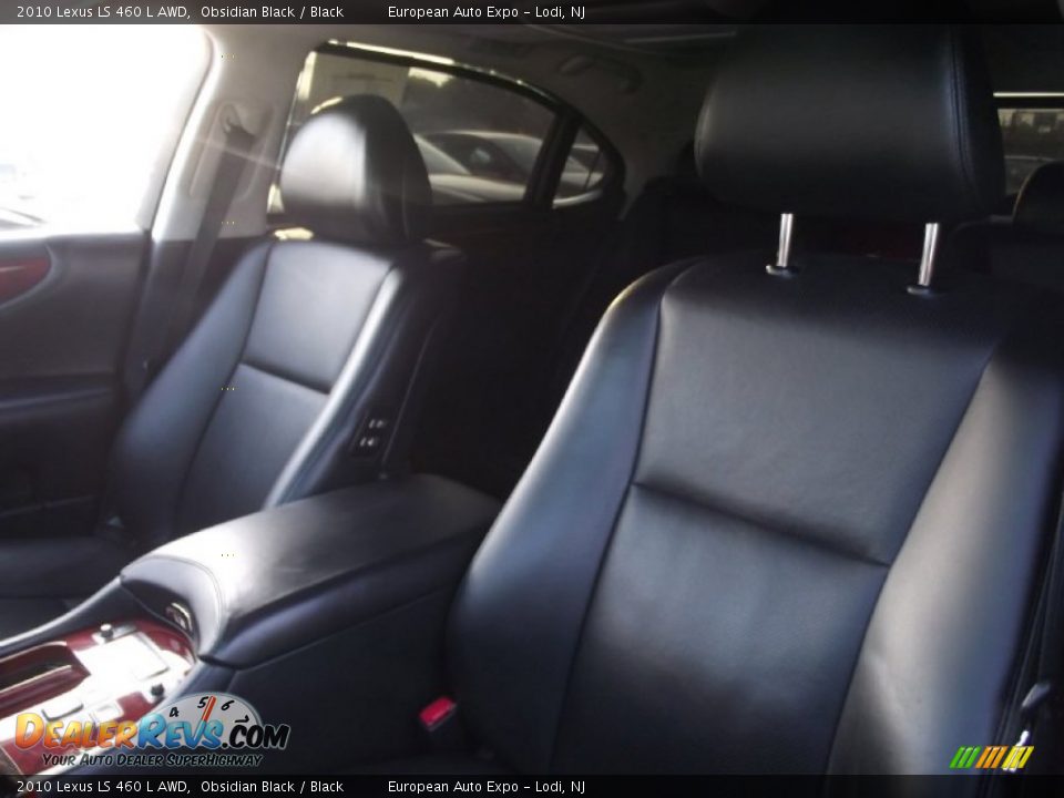 2010 Lexus LS 460 L AWD Obsidian Black / Black Photo #9