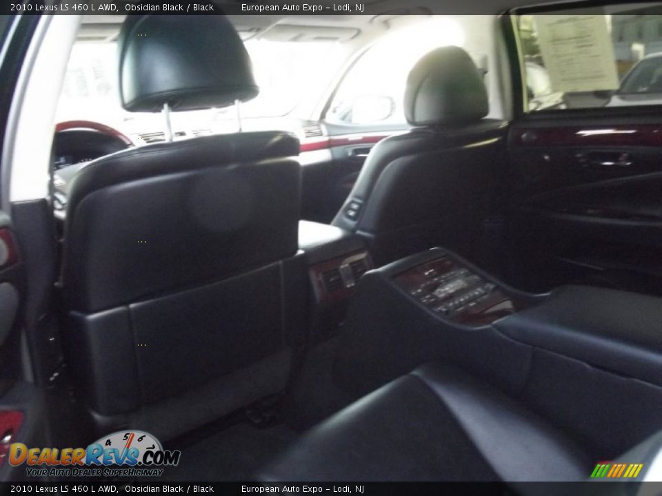 2010 Lexus LS 460 L AWD Obsidian Black / Black Photo #10