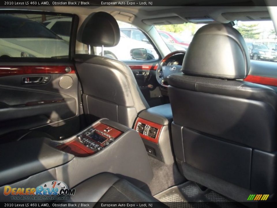 2010 Lexus LS 460 L AWD Obsidian Black / Black Photo #12