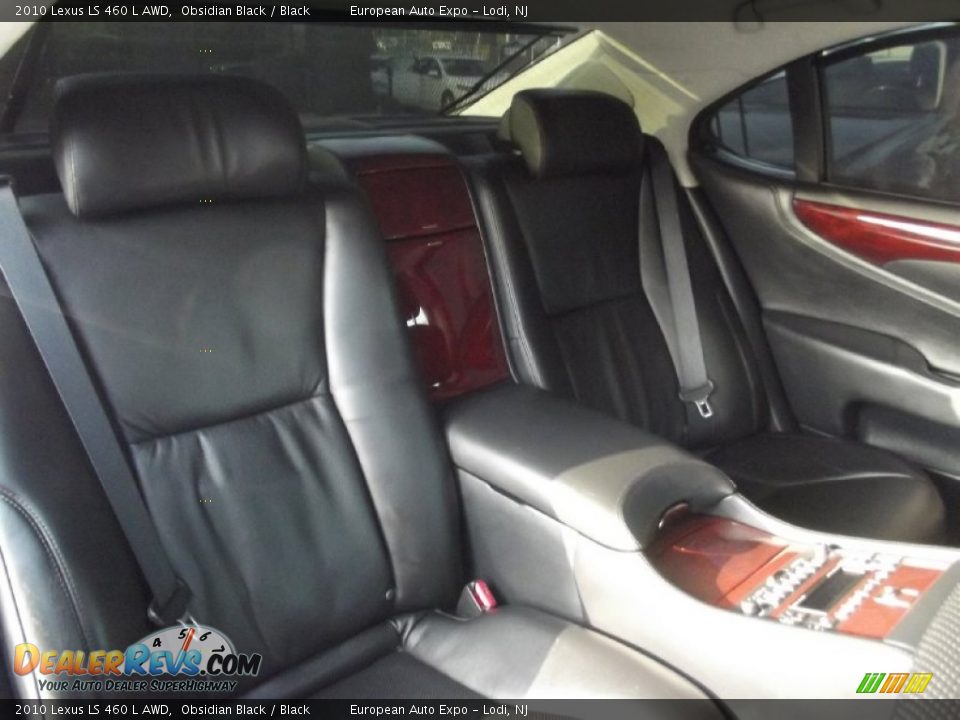 2010 Lexus LS 460 L AWD Obsidian Black / Black Photo #13