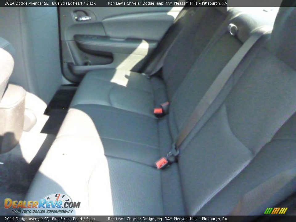 2014 Dodge Avenger SE Blue Streak Pearl / Black Photo #13