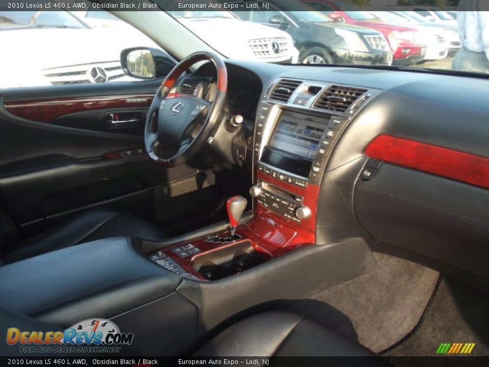 2010 Lexus LS 460 L AWD Obsidian Black / Black Photo #14