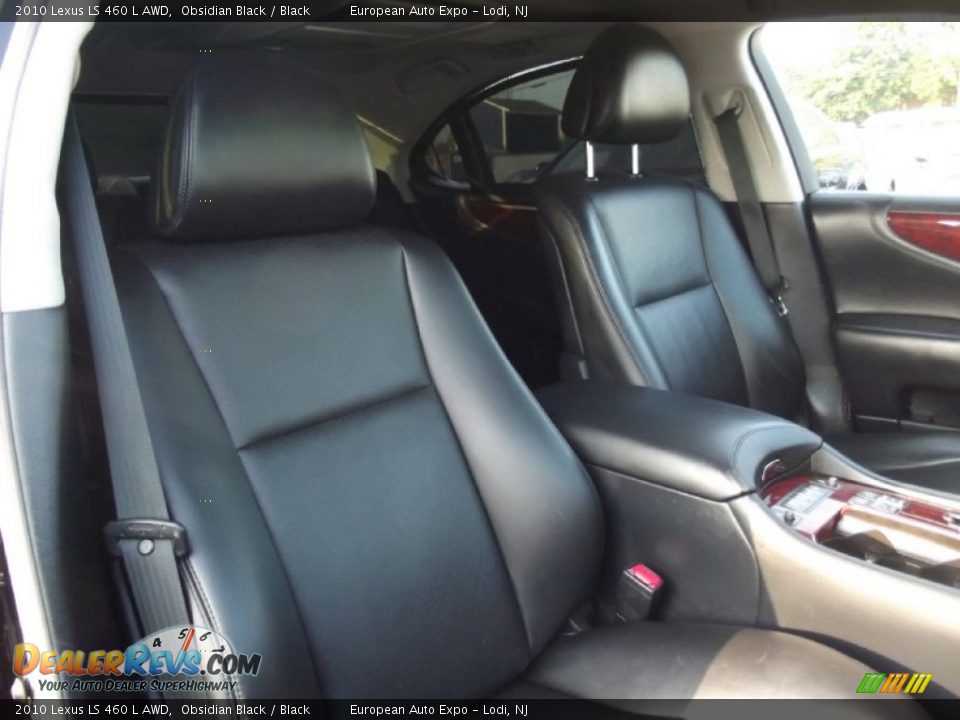 2010 Lexus LS 460 L AWD Obsidian Black / Black Photo #15