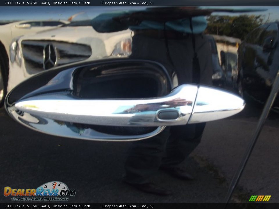 2010 Lexus LS 460 L AWD Obsidian Black / Black Photo #18