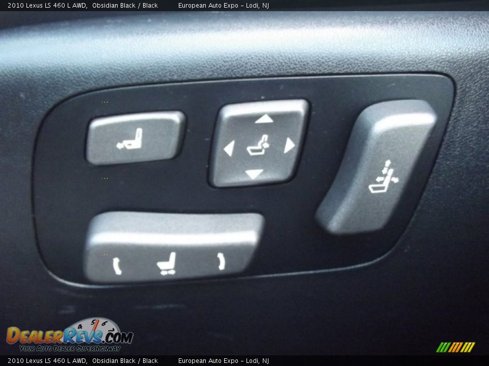2010 Lexus LS 460 L AWD Obsidian Black / Black Photo #19