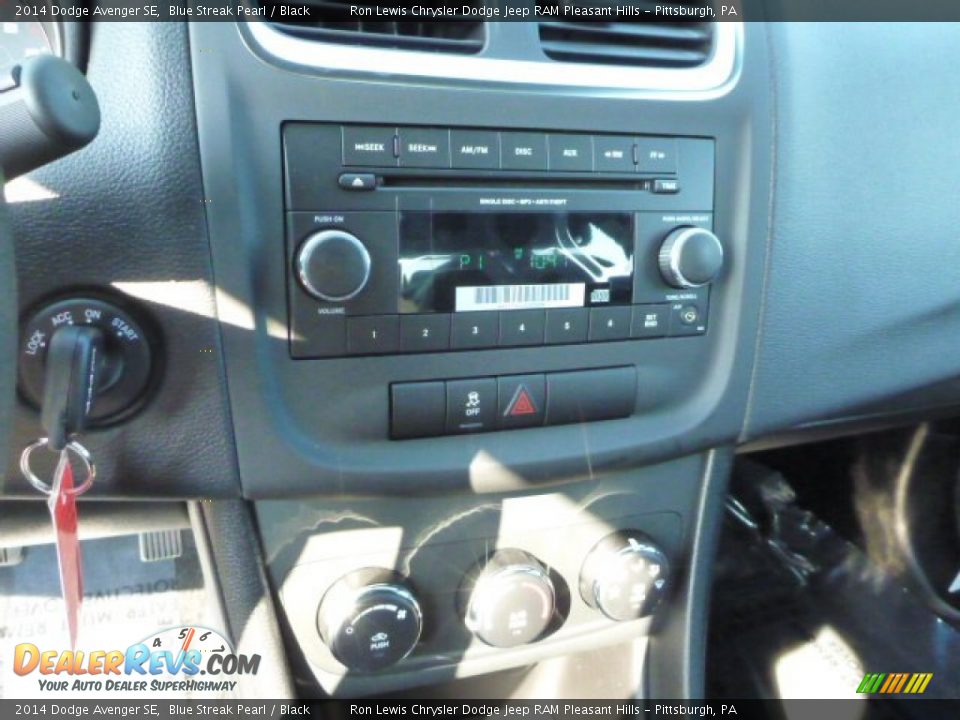 2014 Dodge Avenger SE Blue Streak Pearl / Black Photo #19
