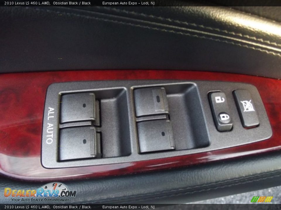 2010 Lexus LS 460 L AWD Obsidian Black / Black Photo #21