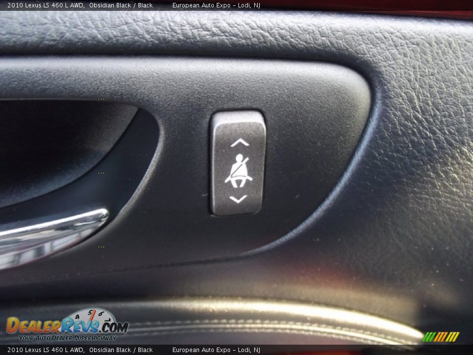 2010 Lexus LS 460 L AWD Obsidian Black / Black Photo #22
