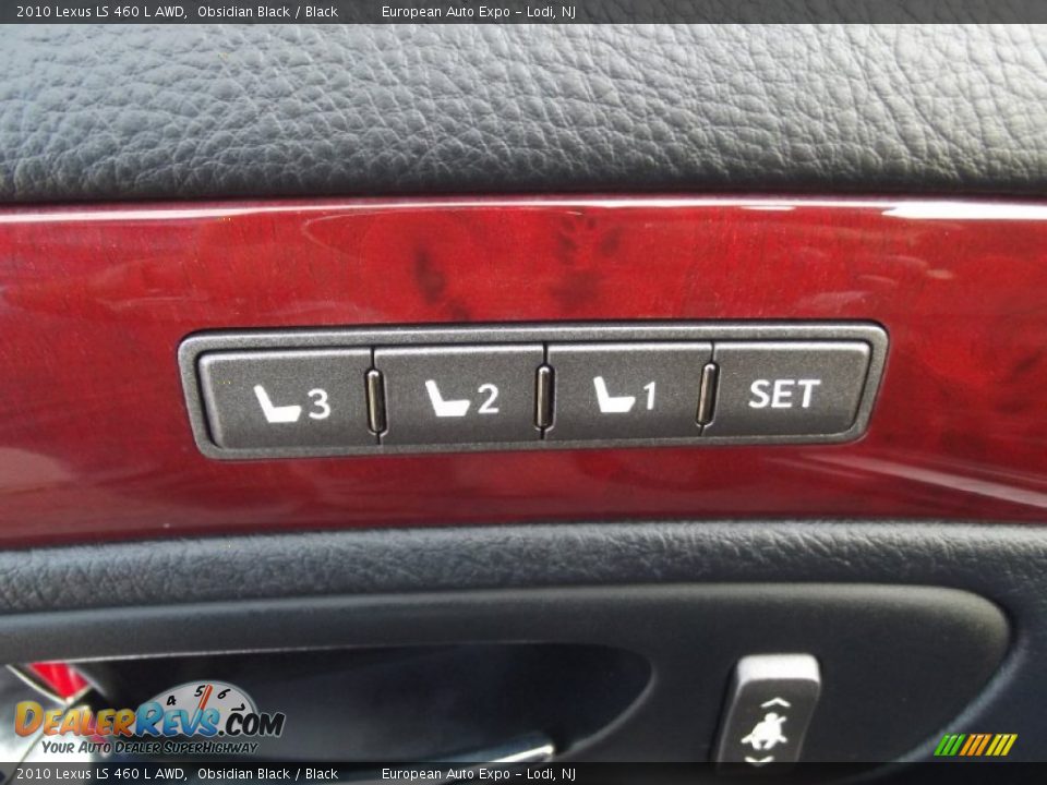 2010 Lexus LS 460 L AWD Obsidian Black / Black Photo #23