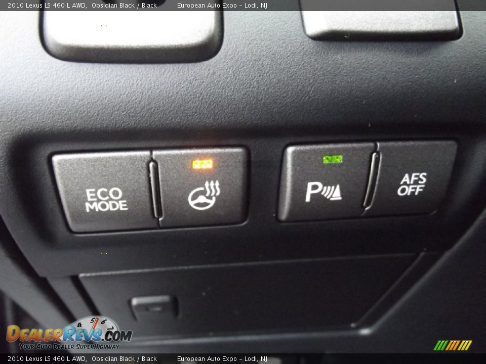 2010 Lexus LS 460 L AWD Obsidian Black / Black Photo #25