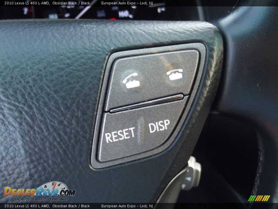 2010 Lexus LS 460 L AWD Obsidian Black / Black Photo #27