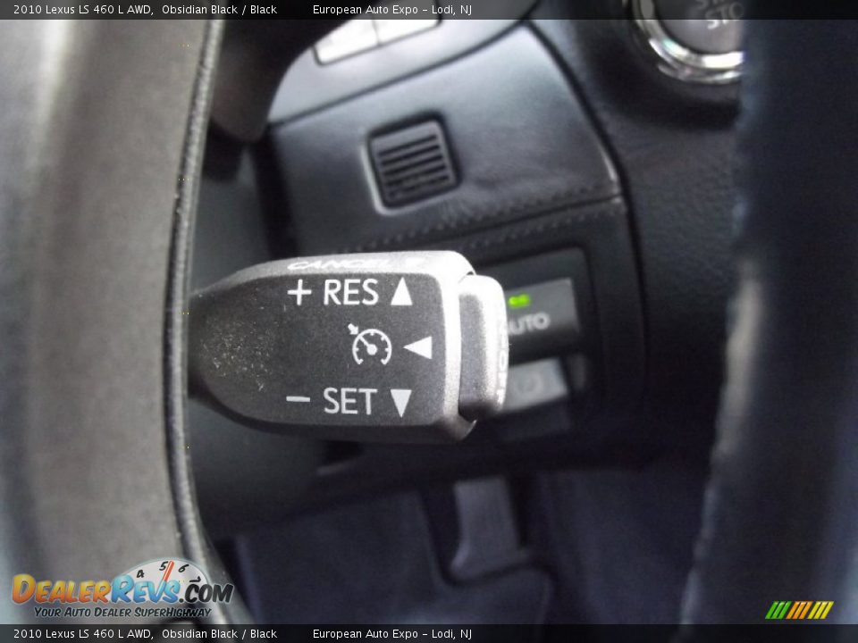 2010 Lexus LS 460 L AWD Obsidian Black / Black Photo #30