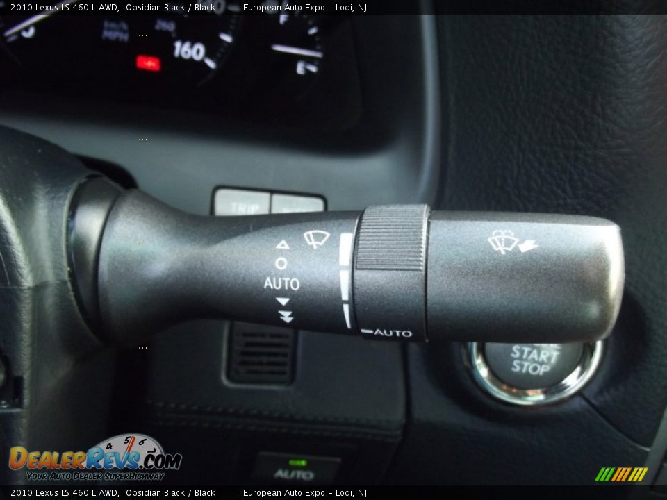 2010 Lexus LS 460 L AWD Obsidian Black / Black Photo #32