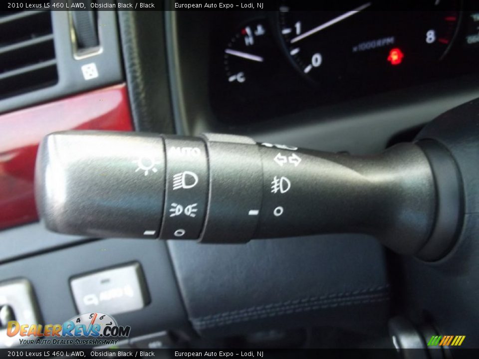 2010 Lexus LS 460 L AWD Obsidian Black / Black Photo #33