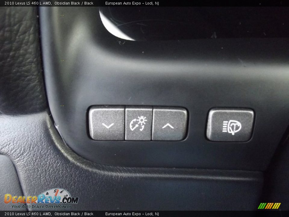 2010 Lexus LS 460 L AWD Obsidian Black / Black Photo #34