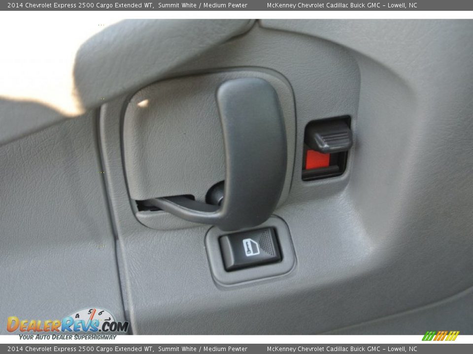 2014 Chevrolet Express 2500 Cargo Extended WT Summit White / Medium Pewter Photo #10