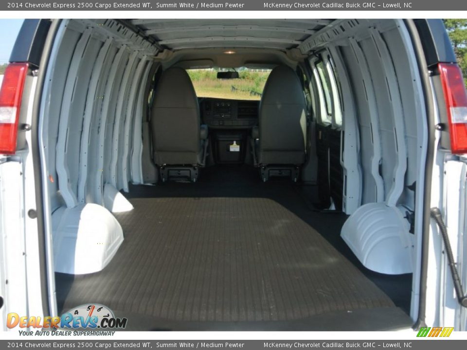 2014 Chevrolet Express 2500 Cargo Extended WT Summit White / Medium Pewter Photo #16