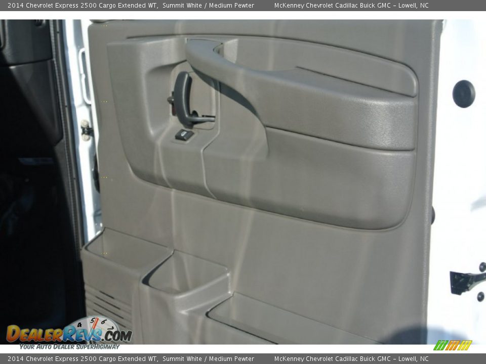 2014 Chevrolet Express 2500 Cargo Extended WT Summit White / Medium Pewter Photo #21