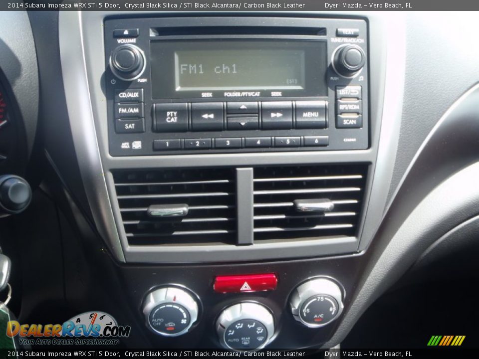 Controls of 2014 Subaru Impreza WRX STi 5 Door Photo #10