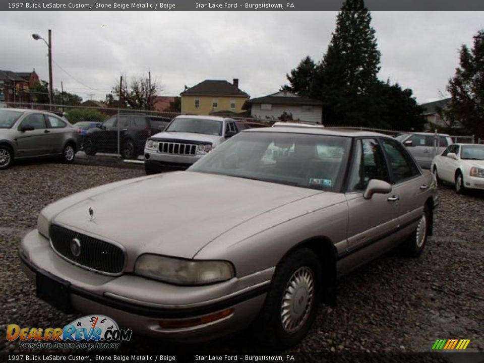 1997 Buick LeSabre Custom Stone Beige Metallic / Beige Photo #1